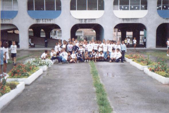 Frente da escola